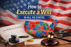 How to execute a Will in all 50 states